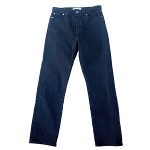 Levi’s Black Wedgie Straight Size 29 x 28” Button Fly Jeans Pants